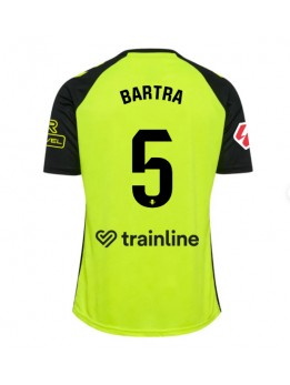 Real Betis Marc Bartra #5 Replika Borta Kläder 2024-25 Kortärmad